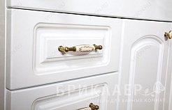 Бриклаер Мебель для ванной Анна 120 белая – фотография-4