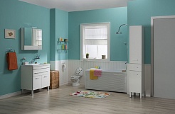 Aquanet Мебель для ванной Верона 75 белая напольная (231034) – фотография-3