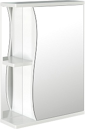 Mixline Зеркало-шкаф Классик 50 R белый – фотография-1
