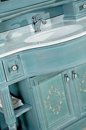 Cezares Мебель для ванной MORO Decorato Verde Sbiancato – фотография-5