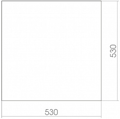Mixline Зеркало Стиль Квадрат 53 – фотография-2