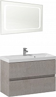 Водолей Мебель для ванной Best 90 подвесная белый камень