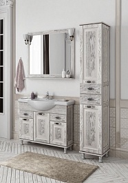 Aquanet Зеркало для ванной Тесса 105 жасмин/сандал – фотография-3