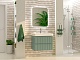 Brevita Мебель для ванной Victory 70 подвесная зеленая – фотография-15