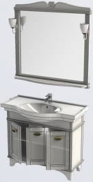 Aquanet Мебель для ванной Николь 100 орех (180675) – фотография-4