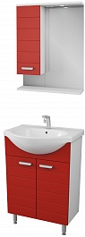 Merkana Мебель для ванной комнаты Таис 60 L красная – фотография-1