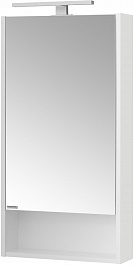 Акватон Зеркальный шкаф Сканди 45 белый – фотография-2