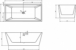 ABBER Акриловая ванна AB9224-1.7 170x80 – фотография-5