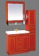 Misty Мебель для ванной Fresko 90 красная краколет – фотография-9