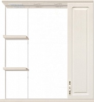 Style Line Зеркальный шкаф Олеандр-2 750/С рельеф пастель