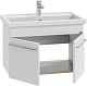 СанТа Мебель для ванной Вегас 80 подвесная с зеркальным шкафом Вегас 80 белая – картинка-15