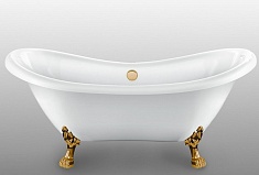 Magliezza Акриловая ванна на лапах Julia  (175х73) ножки бронза