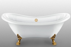 Magliezza Акриловая ванна на лапах Julia  (175х73) ножки бронза – фотография-1