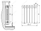 Rifar Радиатор Monolit 350 4 секции – фотография-8