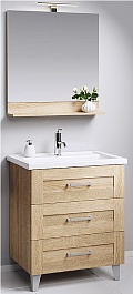 Aqwella Мебель для ванной Фостер 80 напольная – фотография-1