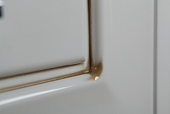 Водолей Зеркало "Риккардо 110" золото – фотография-4