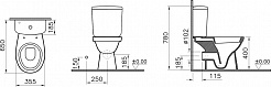 Vitra Унитаз-компакт Norm Fit с бидеткой – фотография-8