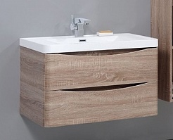 BelBagno Мебель для ванной ANCONA-N 900 Rovere Bianco, подсветка – фотография-3