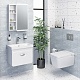 Runo Мебель для ванной Капри 50 подвесная белая – фотография-15