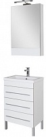 Aquanet Мебель для ванной Верона 58 белая напольная (230310)
