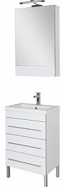 Aquanet Мебель для ванной Верона 58 белая напольная (230310) – фотография-1