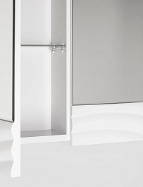 Style Line Мебель для ванной Вероника 60 Люкс (Como) подвесная белая – фотография-10