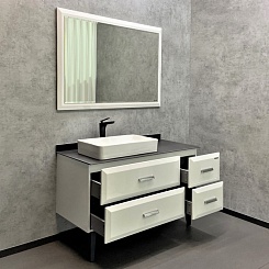 Comforty Мебель для ванной Империя 120 белая – фотография-4
