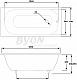 Byon Чугунная ванна BYON 13 120 см – картинка-14