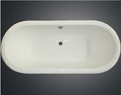 Magliezza Чугунная ванна Patricia 168x76.5 (ножки белые) – фотография-2