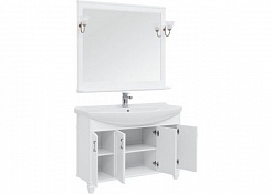 Aquanet Комплект мебели Валенса NEW 120 белый – фотография-2