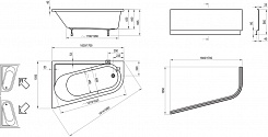 Ravak Акриловая ванна Chrome 170x105 L – фотография-4
