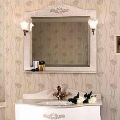 Водолей Зеркало для ванной "Виктория 120" серое – фотография-4