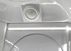 Deto Душевая кабина L520L LED с гидромассажем – фотография-10