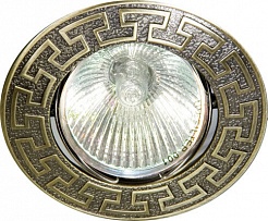 Feron Встраиваемый светильник 2008DL античное золото – фотография-1
