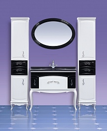 Misty Зеркало для ванной Флоренция 100 черное – фотография-2