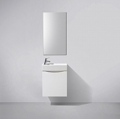 BelBagno Мебель для ванной MINI 500 L Bianco Frassinato – фотография-2