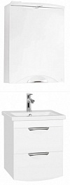 Style Line Мебель для ванной Жасмин-2 50 Люкс белая – фотография-1