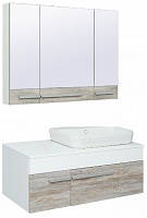 Runo Мебель для ванной Вудлайн 100 (Caspia 60 Square)