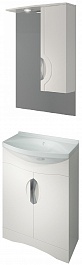 Какса-а Мебель для ванной Каприз 65 белая – фотография-1