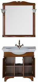 Aquanet Мебель для ванной Николь 90 орех (180677) – фотография-3
