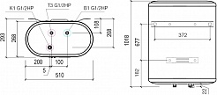 Thermex Водонагреватель накопительный IF 80 V (pro) Wi-Fi – фотография-7