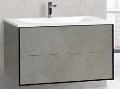 Cezares Мебель для ванной Premier-HPL 100 Cemento Struttura, BTN – фотография-3