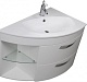 De Aqua Мебель для ванной Трио Люкс 90 R, зеркало Сити – фотография-18