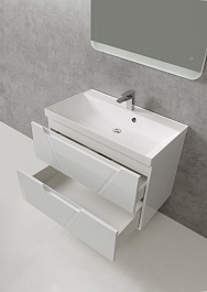 BelBagno Тумба с раковиной VITTORIA 900 Bianco Lucido – фотография-3