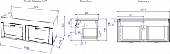 Sanflor Мебель для ванной Ванесса 105 белый – фотография-3