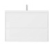 Velvex Мебель для ванной подвесная Klaufs 100 белая, 2 ящика – картинка-22