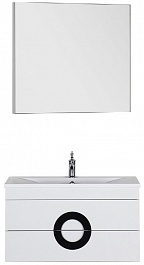 De Aqua Мебель для ванной Форма 90, зеркало Сильвер – фотография-1