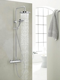 Kludi Душевая стойка "Zenta dual shower system 6609505-00" – фотография-2