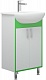 Corozo Мебель для ванной Спектр 50, зеленая – фотография-14