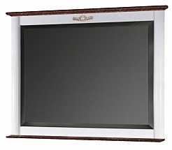 Водолей Зеркало для ванной "Анжелика 110" коричневое – фотография-1